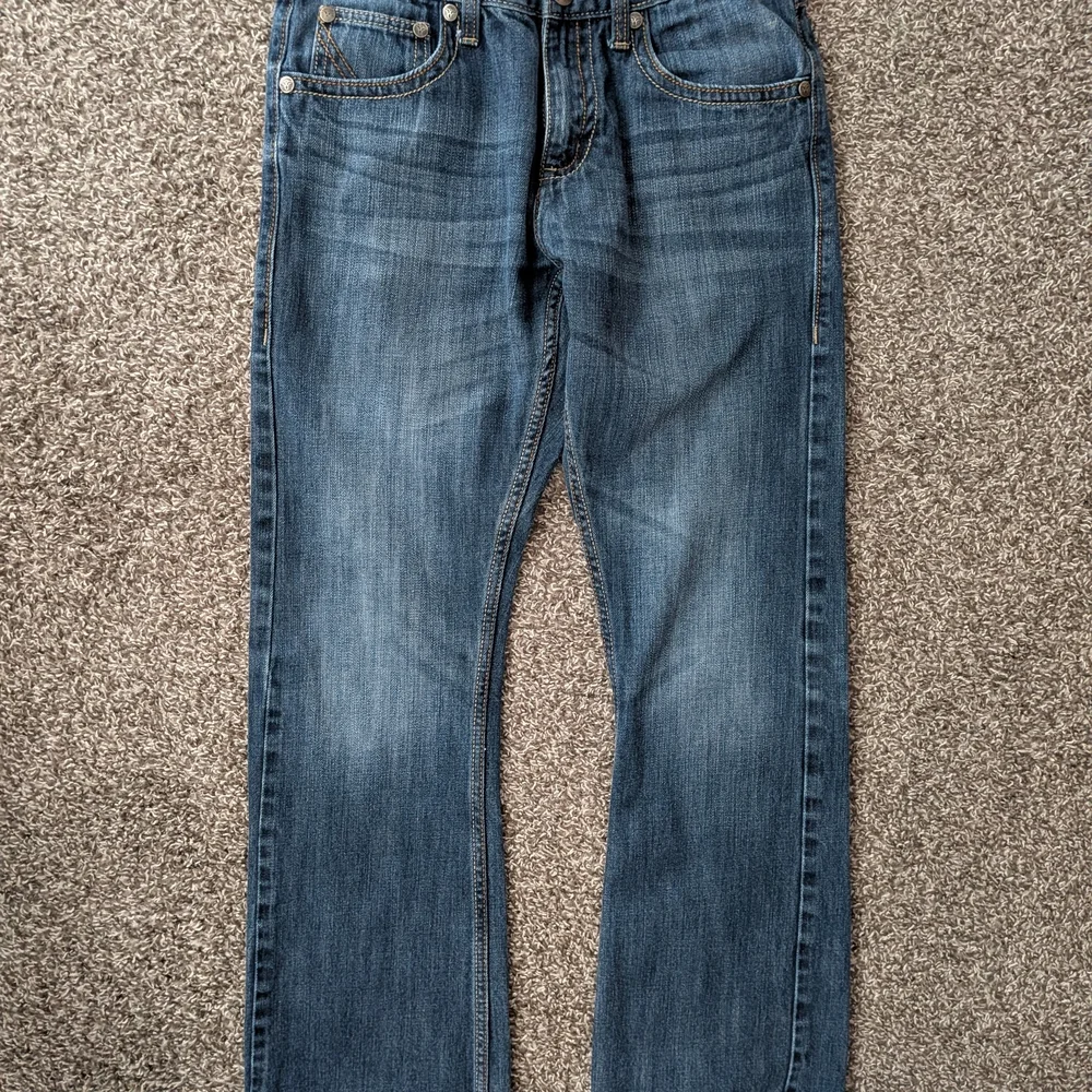 Wrangler 20X Men's Dark Blue Bootcut Jeans 30x29‎